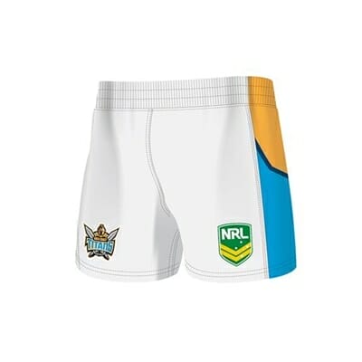 Fitness Mania - Gold Coast Titans Kids Home Supporter Short 2 Pack