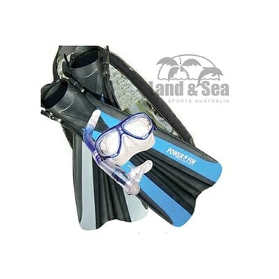 Fitness Mania - Land and Sea Fin Professional Snorkel Set