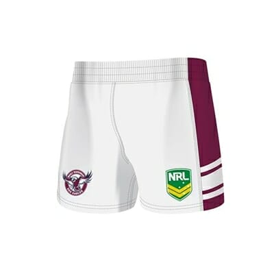 Fitness Mania - Manly Sea Eagles Home Supporter Shorts 2 Pack