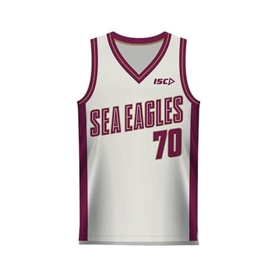 Fitness Mania - Manly Sea Eagles Kids Basketball Singlet 2016