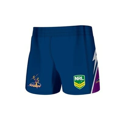 Fitness Mania - Melbourne Storm Home Supporter Shorts 2 Pack