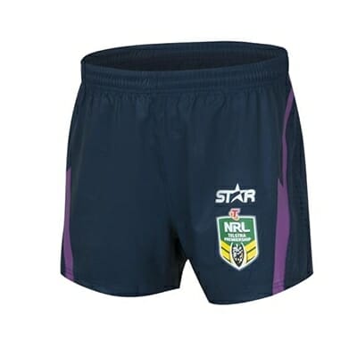 Fitness Mania - Melbourne Storm On Field Home Shorts 2016