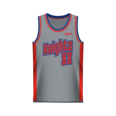 Fitness Mania - Newcastle Knights Basketball Singlet 2016