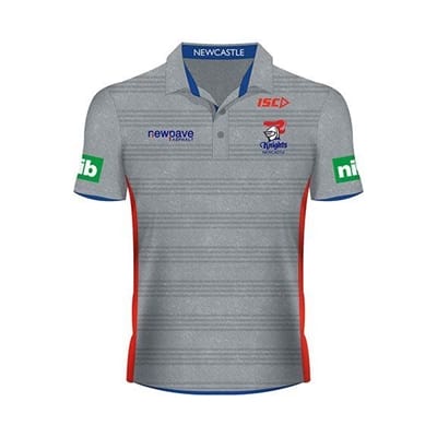 Fitness Mania - Newcastle Knights Players Polo 2016