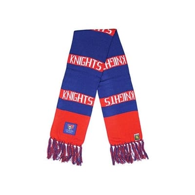 Fitness Mania - Newcastle Knights Traditional Bar Scarf