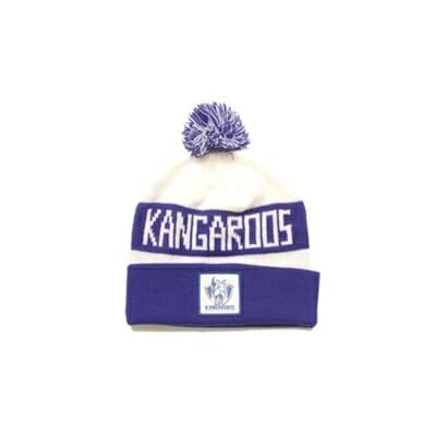 Fitness Mania - North Melbourne FC Traditional Bar Beanie