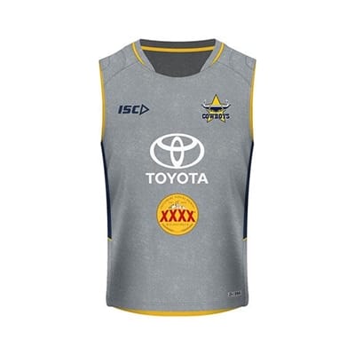 Fitness Mania - North QLD Cowboys Training Singlet 2016