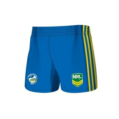 Fitness Mania - Parramatta Eels Kids Home Supporter Shorts 2 Pack