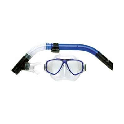 Fitness Mania - Pro Series Aristocrat Twin Lens Silicone Snorkel Set