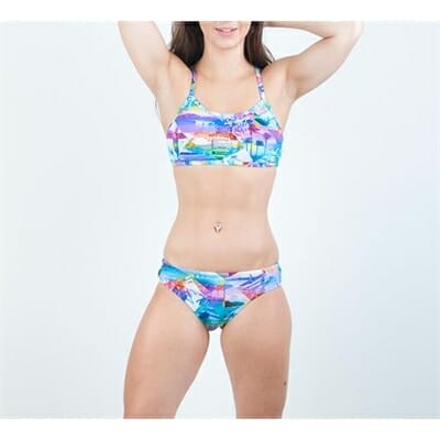 Fitness Mania - Rival Swimwear Womens Coconut Lotion Bikini Top