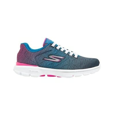 Fitness Mania - Skechers Go Walk 3 Slip On Blue Pink