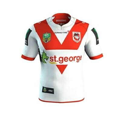 Fitness Mania - St George Dragons Home Jersey 2016