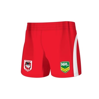 Fitness Mania - St George Dragons Kids Away Supporter Short 2 Pack