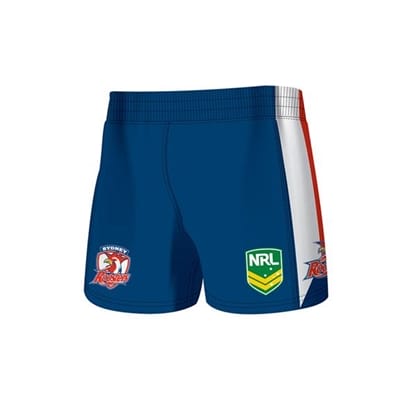 Fitness Mania - Sydney Roosters Kids Away Supporter Shorts 2 Pack