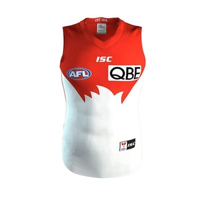 Fitness Mania - Sydney Swans Home Guernsey 2016