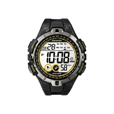 Fitness Mania - Timex Marathon Digital Watch Mens Black Yellow