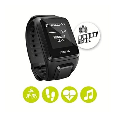 Fitness Mania - TomTom Spark Cardio + Music GPS Fitness Watch Large