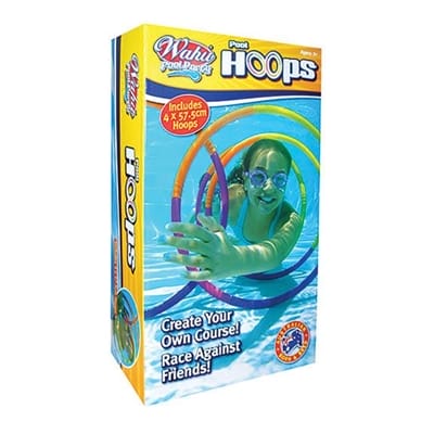 Fitness Mania - Wahu Pool Party Pool Hoops 4 Pack