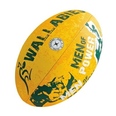Fitness Mania - Wallabies Supporter Rugby Ball Size 5