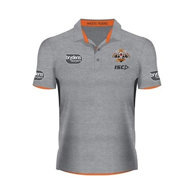 Fitness Mania - Wests Tigers Coaches Polo  2016