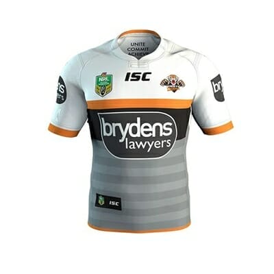 Fitness Mania - Wests Tigers Kids Away Jersey 2016