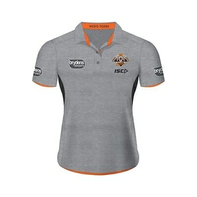 Fitness Mania - Wests Tigers Ladies Players Polo 2016