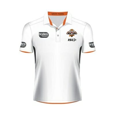 Fitness Mania - Wests Tigers Performance Polo  2016