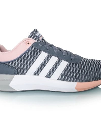 Fitness Mania - Adidas Cloudfoam Race - Womens Running Shoes - Onyx/White/Vapor Pink