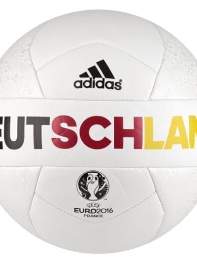 Fitness Mania - Adidas UEFA Euro 2016 Germany Mini Soccer Ball - Size 1 - White/Yellow/Power Red