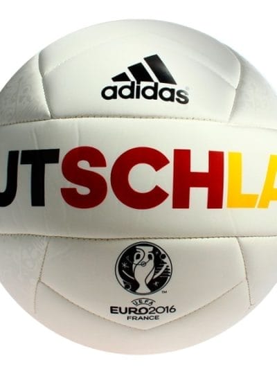 Fitness Mania - Adidas UEFA Euro 2016 Germany Soccer Ball - Size 5 - White/Yellow/Power Red
