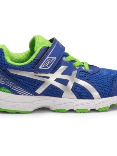 Fitness Mania - Asics GT-1000 5 TS - Toddler Boys Running Shoes - Asics Blue/White/Green Gecko