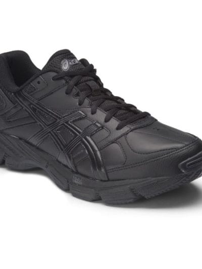 Fitness Mania - Asics Gel 190TR Leather (2E) - Mens Cross Training Shoes - Black/Silver