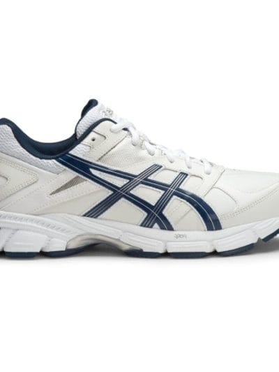 Fitness Mania - Asics Gel 190TR - Mens Cross Training Shoes - White/Poseidon/Mid Grey