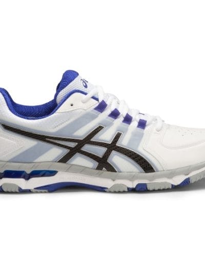 Fitness Mania - Asics Gel 540TR - Mens Leather Cross Training Shoes - White/Asics Blue/Black
