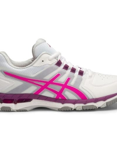 Fitness Mania - Asics Gel 540TR - Womens Leather Cross Training Shoes - White/Pink Glow/Phlox