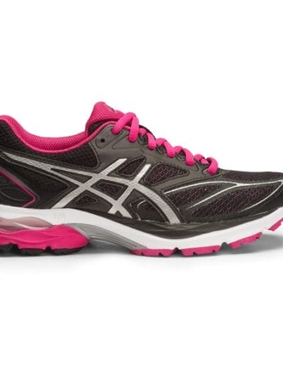 Fitness Mania - Asics Gel Pulse 8 - Womens Running Shoes - Black/Silver/Sport Pink