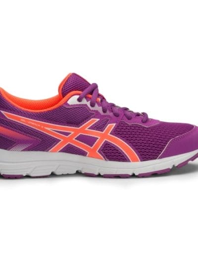 Fitness Mania - Asics Gel Zaraca 5 GS - Kids Girls Running Shoes - Orchid/Flash Coral/White