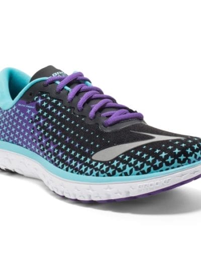 Fitness Mania - Brooks PureFlow 5 - Womens Running Shoes - Blue Fish/Electric Purple