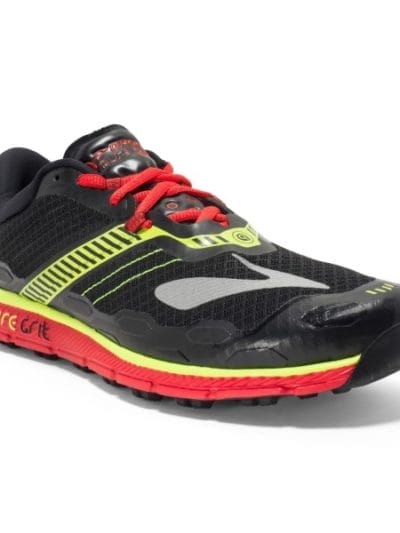 Fitness Mania - Brooks PureGrit 5 - Mens Trail Running Shoes - Red/Nightlife/Black