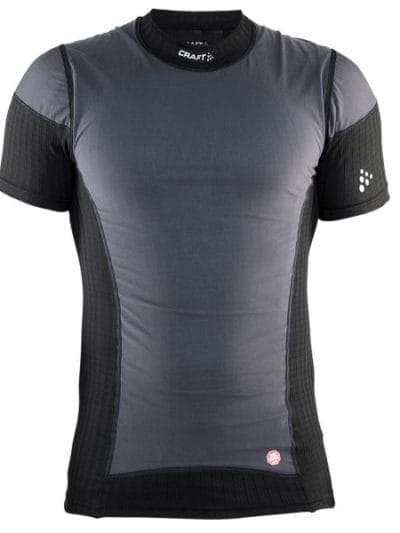 Fitness Mania - Craft Active Extreme Mens Short Sleeve Wind Stopper - Black/Platinum
