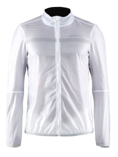 Fitness Mania - Craft Featherlight Mens Cycling Jacket - White/Platinum