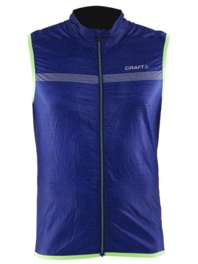 Fitness Mania - Craft Featherlight Mens Cycling Vest - Atlantic/Gecko
