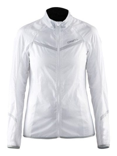 Fitness Mania - Craft Featherlight Womens Cycling Jacket - White/Platinum