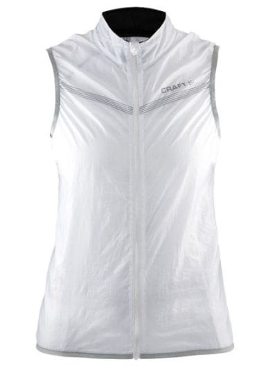 Fitness Mania - Craft Featherlight Womens Cycling Vest - White/Platinum