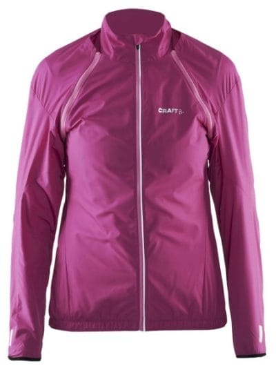 Fitness Mania - Craft Path Convert Womens Cycling Jacket - Smootie/Pop/Black