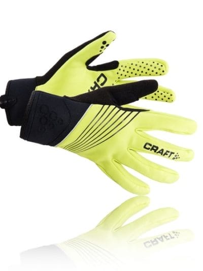 Fitness Mania - Craft Storm Unisex Cycling Gloves - Amino/Black