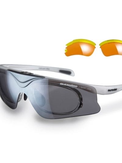 Fitness Mania - Sunwise Austin Optics Sports Sunglasses - White