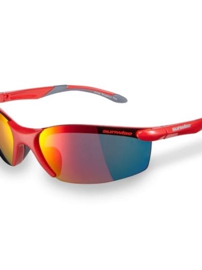 Fitness Mania - Sunwise Breakout Sports Sunglasses - Red