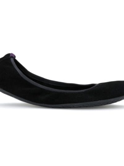 Fitness Mania - Vivobarefoot Jing Jing Wild Hide Womens Flat Pumps - Leather Black