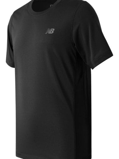 Fitness Mania - New Balance 2899 Boy's Junior Boys Accelerate Tee - JRT2899BK